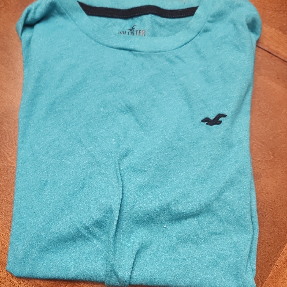 Hollister Teal T-Shirt